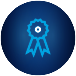 neon freightquote rewards badge icon